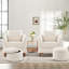 Fauteuil demi-tonneau avec repose-pieds Hintz-1679393698