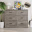 Commode 6 tiroirs avec station de charge-281258198