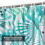 Rideau de douche avec 12 crochets Tropical Plants-1674829582