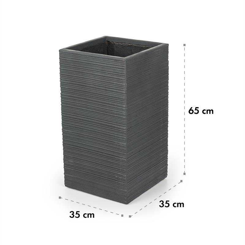 Cachepot, 65cm H x 35cm W x 35cm D