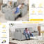 Borchert 2 Seater Fabric Sofa Bed-890915705