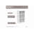 Modular Storage 21.38" W 12 Shelf Cubby Storage with Doors-98788122