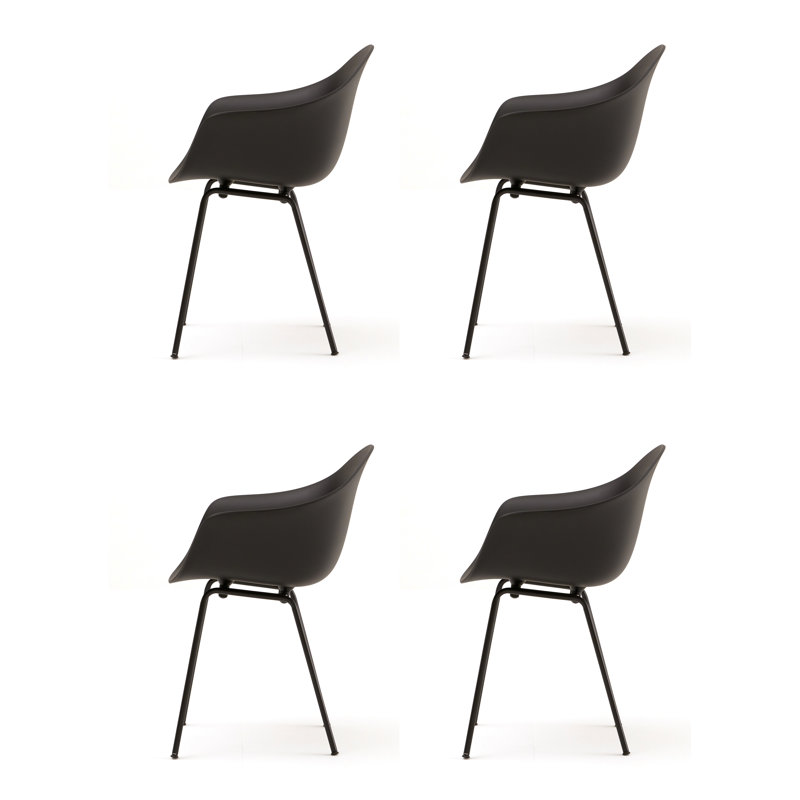TA Armchair (Set of 4), Black