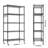 Lylla Height -Adjustable Shelving Unit with Wheels-820001630-865530582