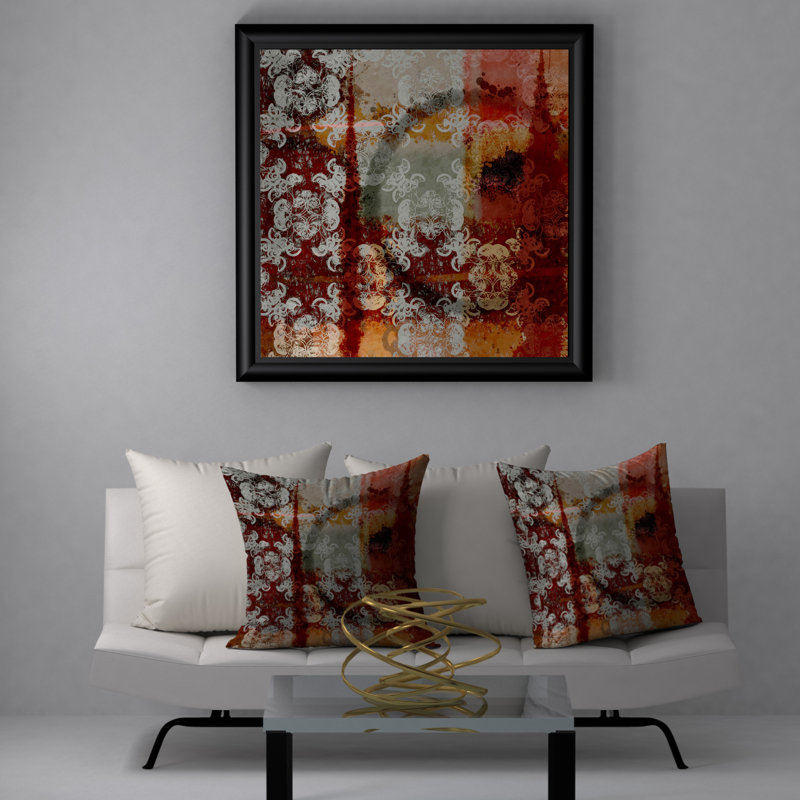 Housse de coussin carrée/insert, 18 po x 18 po