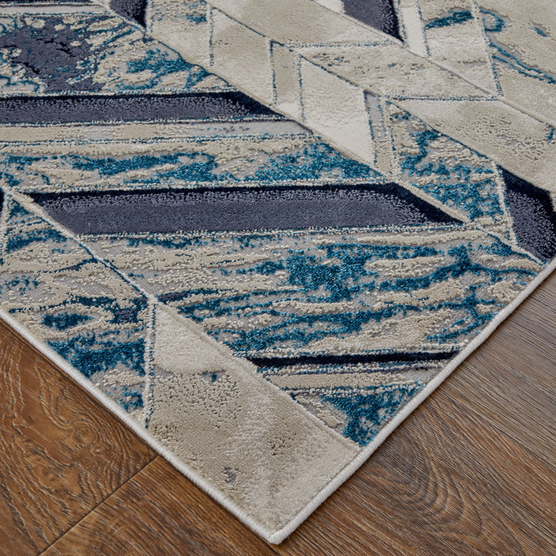Zelah Chevron Indoor Rug, Rectangle 1'8" x 2'10"