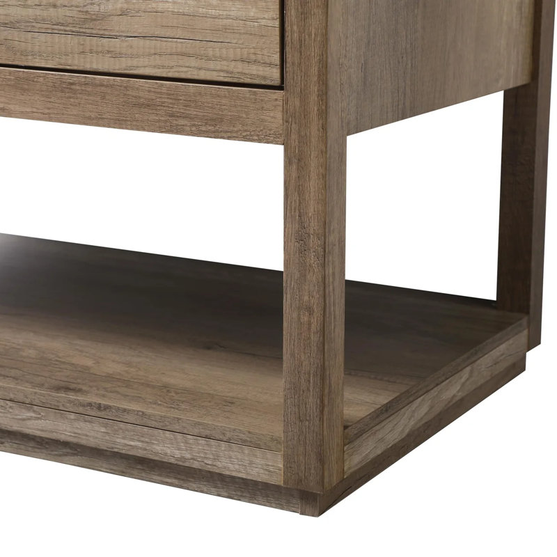 Ensemble de meuble-lavabo simple 42 po Felicity, Chêne naturel