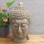 Lynch BUDDHA HEAD 40cm Carved Wood Effect