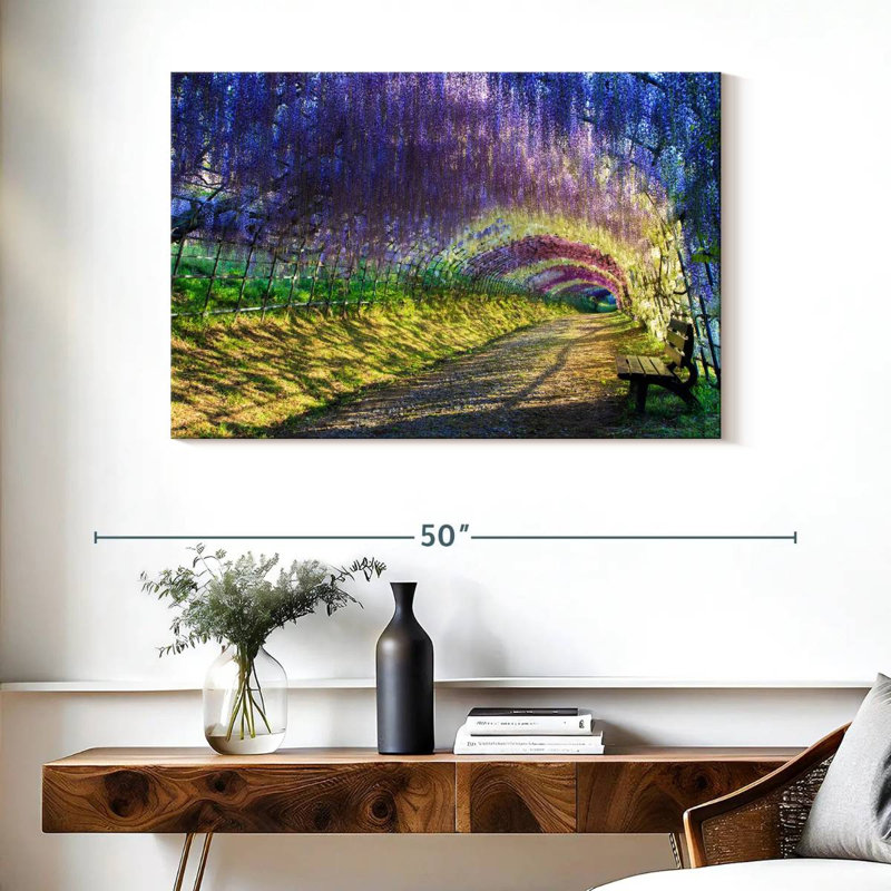 Tunnel Harnek Lilac Wisteria, H 26 po x l 39 po