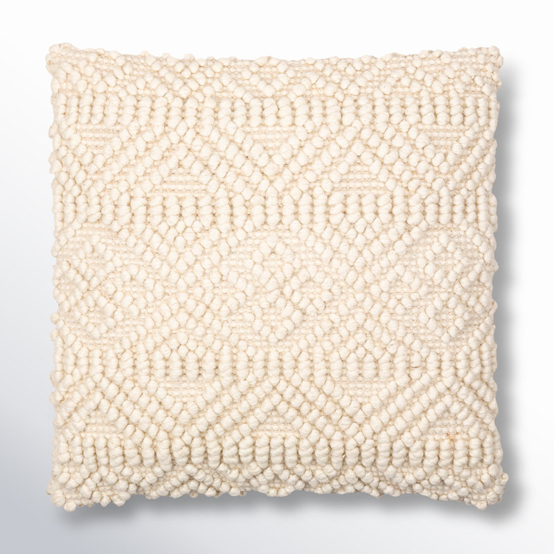 Tribeca Geometric Throw Pillow, Down