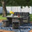 Asti All-Weather Wicker 4-Piece Outdoor Seating Set with Reclining Sofa, 26" H Cocktail Table and Two Ottomans-616867072