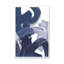 Blue On Blue I by June Erica Vess - Painting-1144011536-1144011548