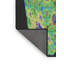 Tapis vert/bleu/noir de zone à motifs-1131080208