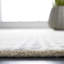 Tapis gris / ivoire en laine touffetée à la main Amzi-1565773592