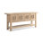Rowan 78.5" Solid Reclaimed Pine Sideboard with Lower Shelf Heritage Light Natural Brown