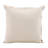  100% Wool Throw Square Ivory/Pink/Gray Pillow Cover & Insert