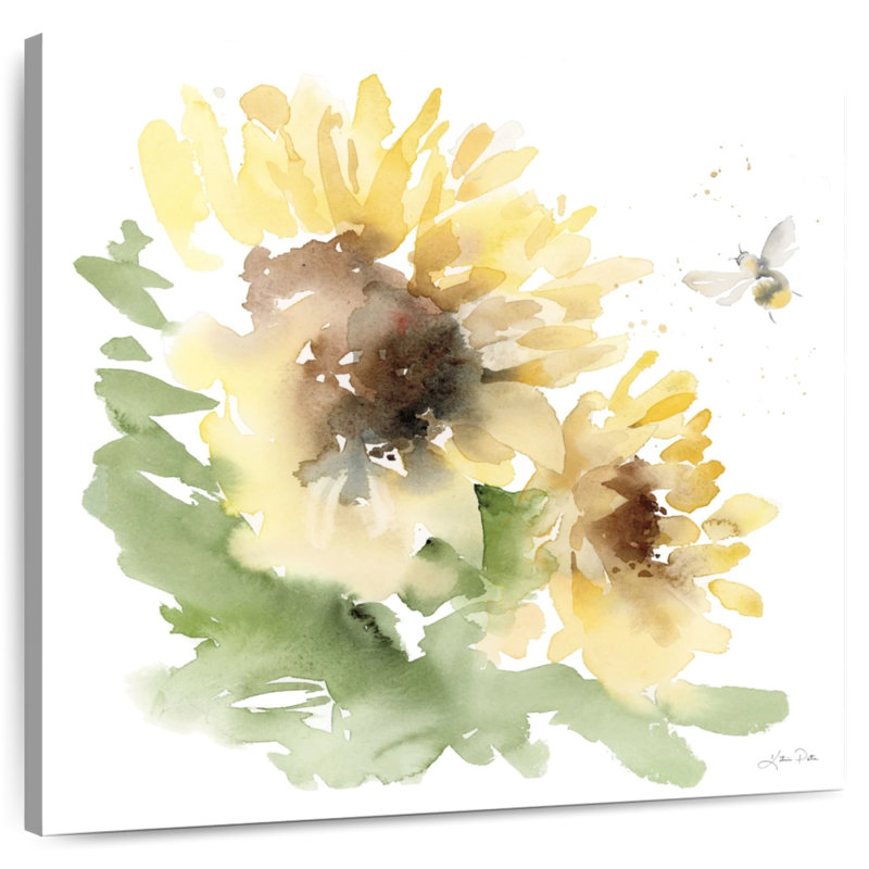 Harnek Sunflower Meadow II, 10" H x 10" W