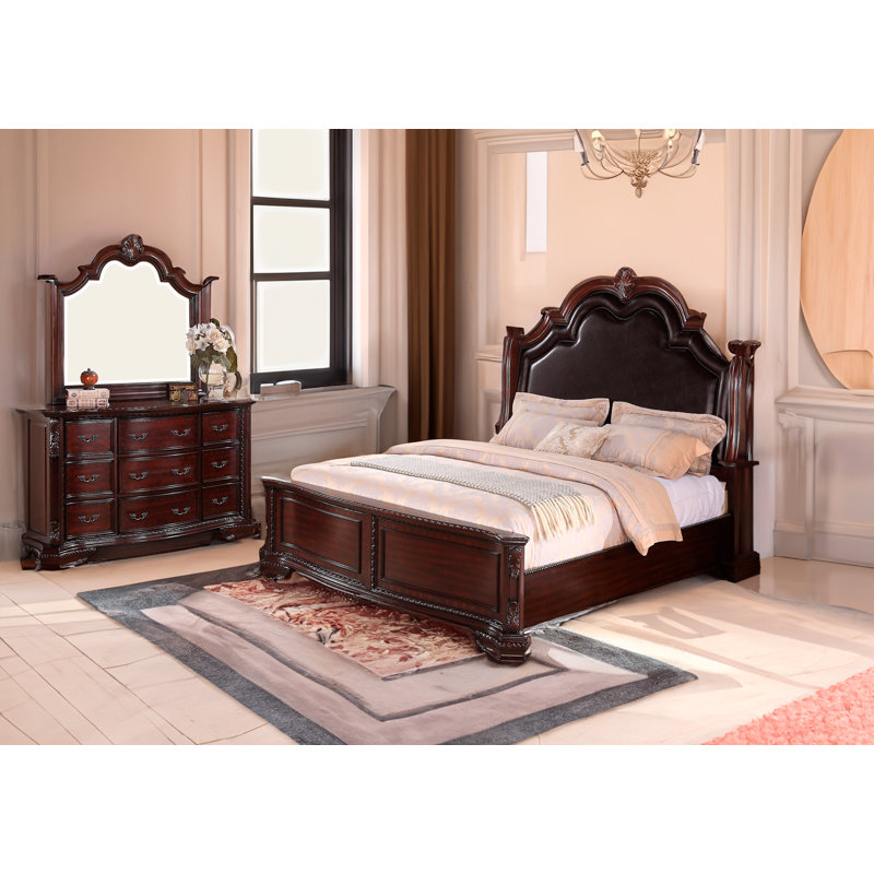 Ensemble de chambre à coucher à panneaux Ellysha 3-1_Mariellen, Très grand