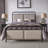 Audriauna Upholstered Metal Open-Frame Bed