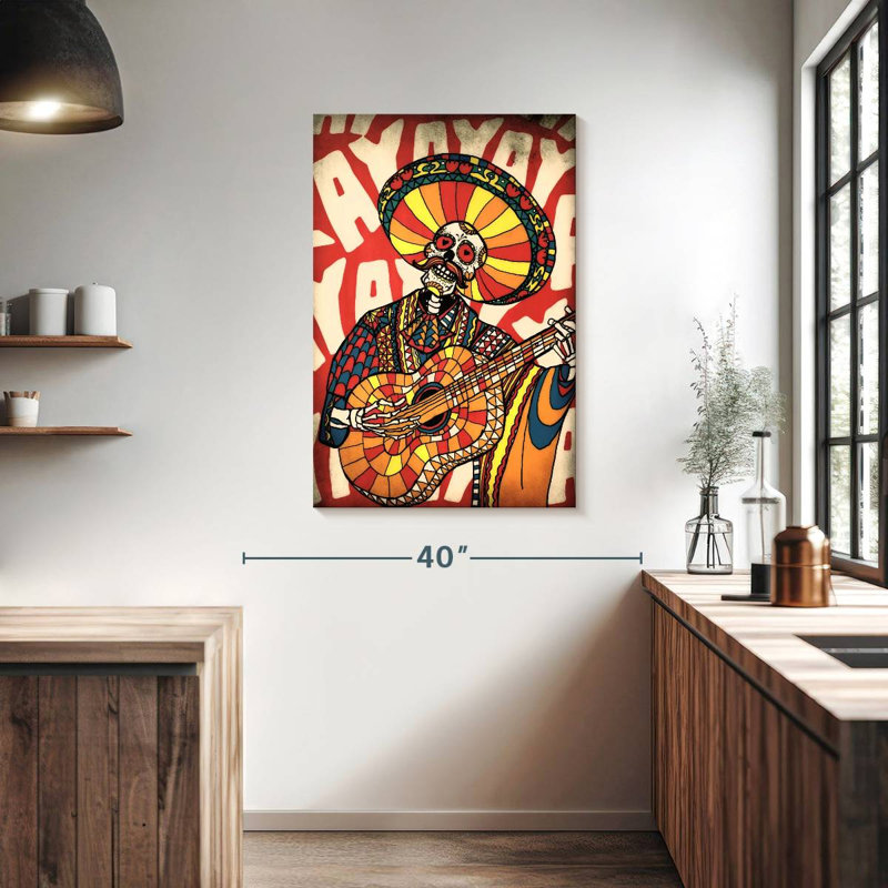 Kelan Mariachi, 39" H x 26" W