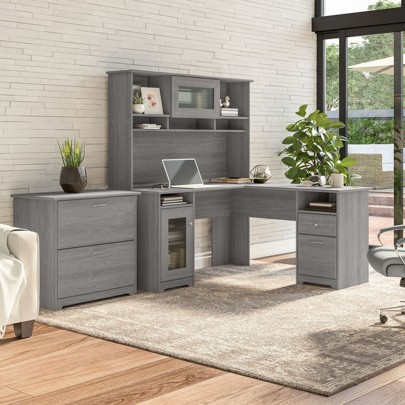 Kaionna L-Shaped, Modern Gray