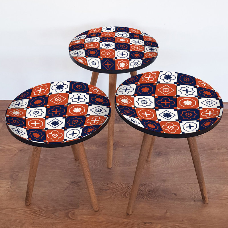 Tables gigognes 3 pieds Alves