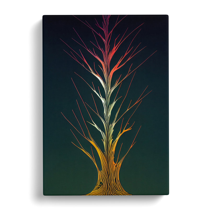 The Bold Tree - Wrapped Canvas Print, 50cm H x 35cm W x 3cm D