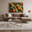 Art mural sur toile brun "Fruit tangor"-487621801