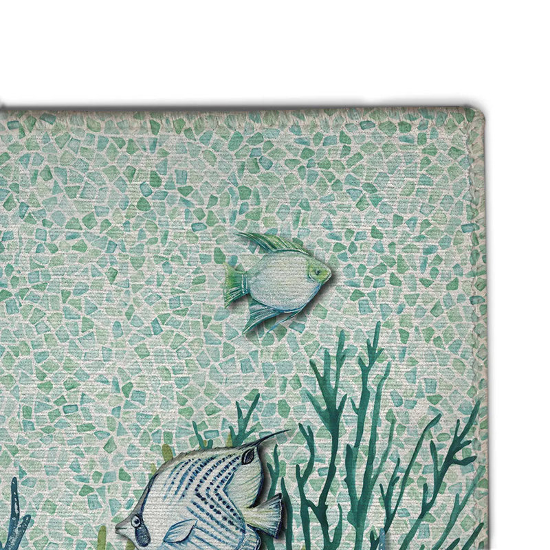Tapis d'extérieur Lagoon, L 36 po x L 60 po