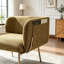 Fauteuil de détente Lounge avec petite table et coussin de dossier-129410851