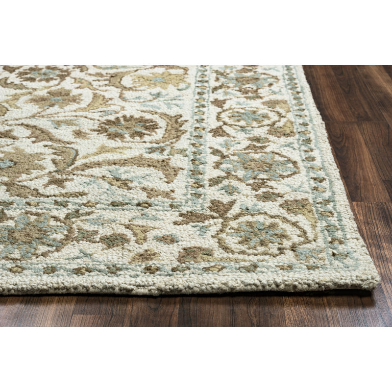 Mounce Wool Oriental Indoor Rug, Rectangle 3' x 5'