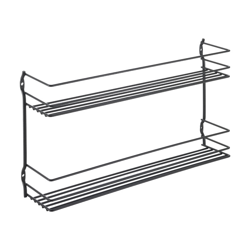 Pepito 2 LAVA Spice Rack with 2 Levels, Black