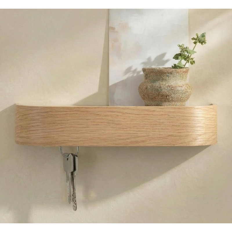Coat Rack, Oak/White