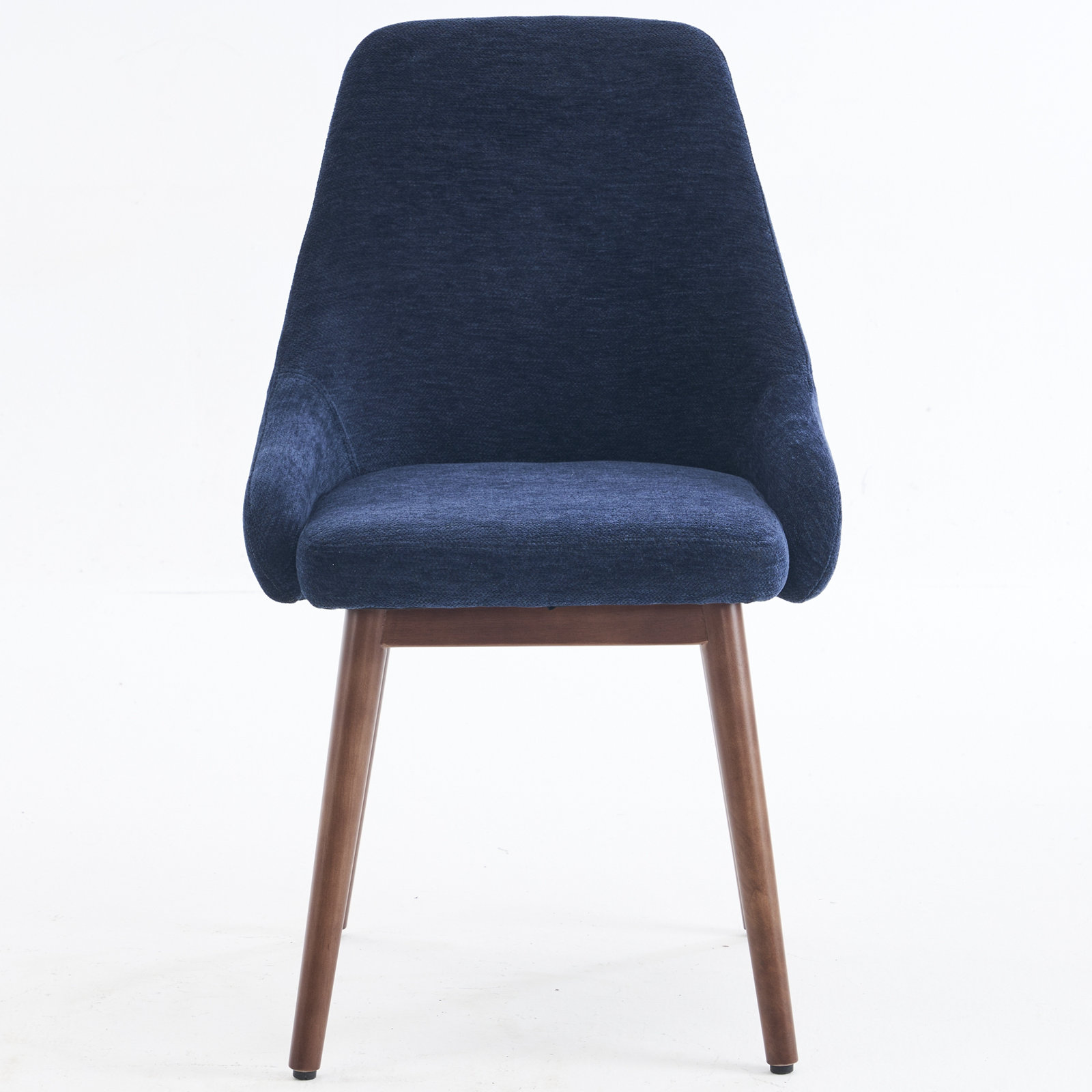 Cervos Dining Armchair, Blue Chenille