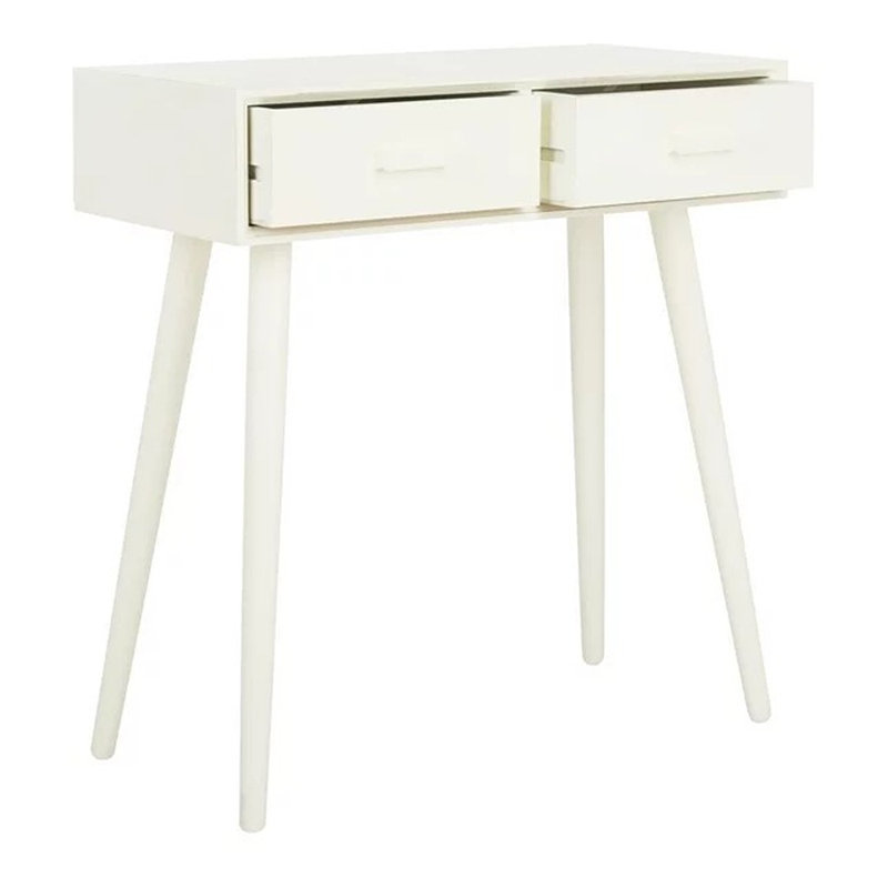 Console 28,3 po Brycson, Blanc rétro