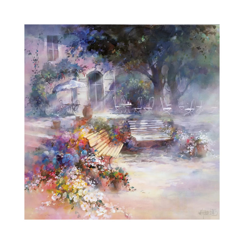 Dream World by Willem Haenraets - Wrapped Canvas Painting, 30.48 cm H x 30.48 cm W