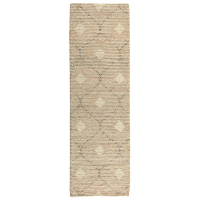 Reign Geometric Area Rug in Brown