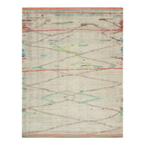 Moroccan Hand Knotted Area Rug