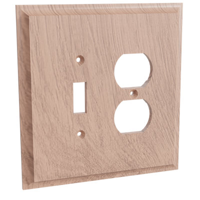 No Subject 4 - Gang Combination Plate Standard Combination Wall Plate