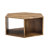 Hexagonal MDF Coffee Table, Characteristic Pattern Stickers, Multi-Hole Design To Give More Storage Space, Simple And Convenient Design Makes It Suitable For All Kinds Of Style Scenes.-772677576-772677579