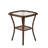 Diddo Glass Top End Table