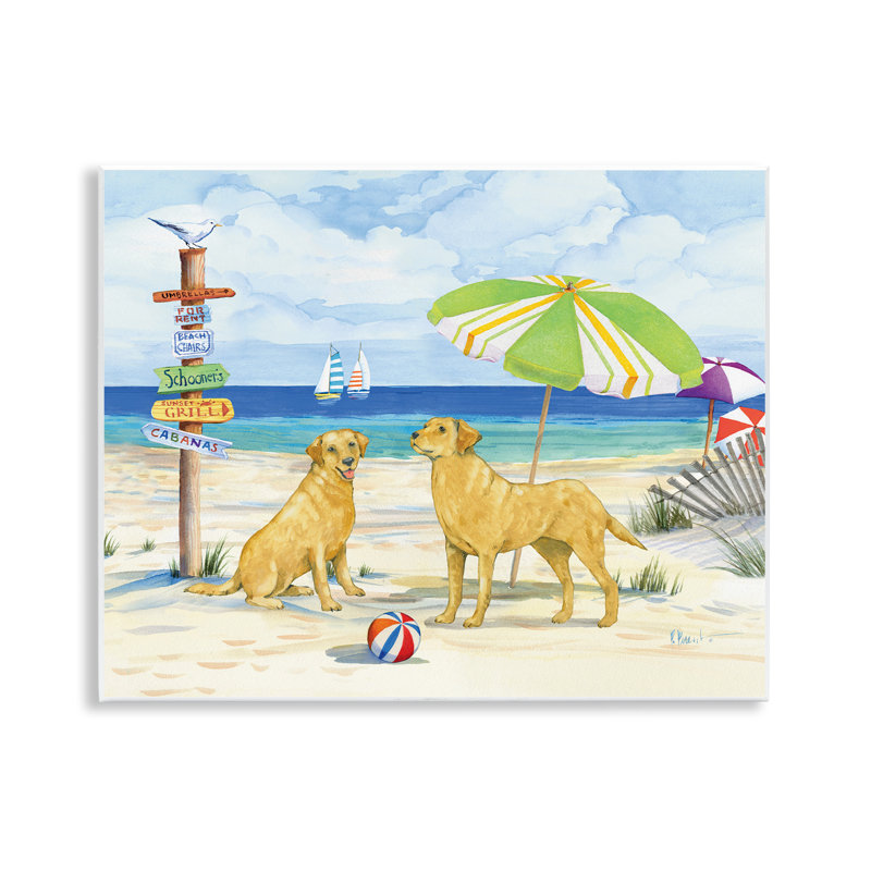 «Dog Beach Day» par Paul Brent