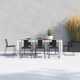 Avers 126'' Rectangular 8 - Person Outdoor Dining Set
