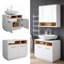 80Cm Free-Standing Single Bathroom Vantity Base Only-59480164