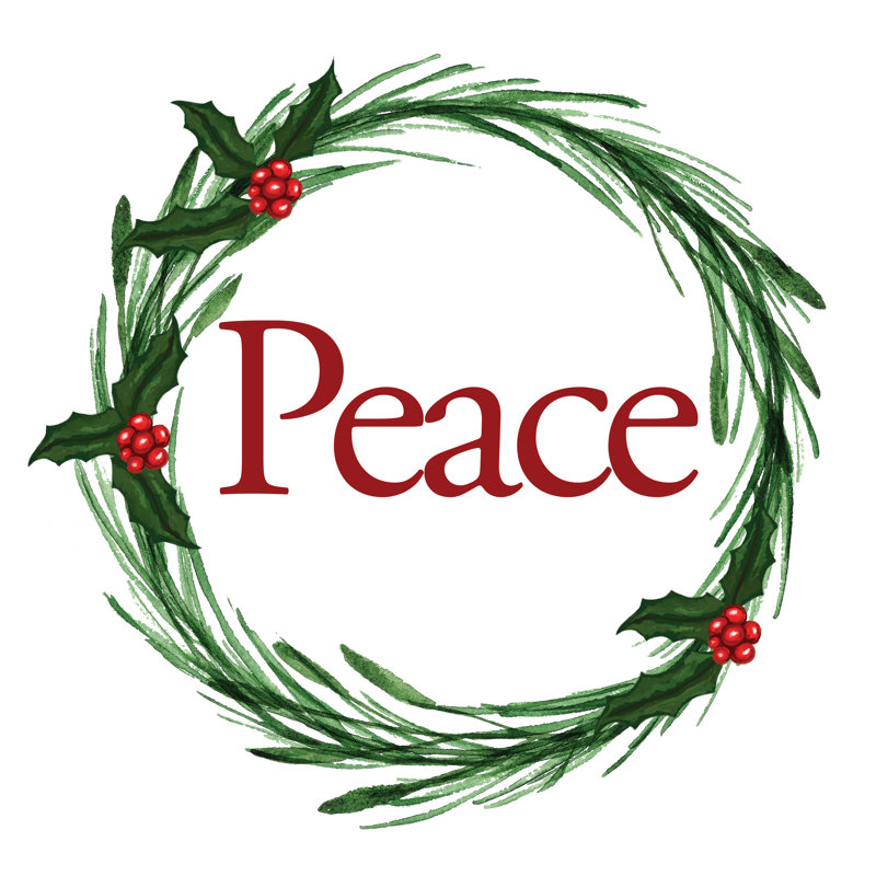 Holly Peace - Wrapped Canvas Print, 76cm H x 76cm W x 3.8cm D