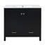 Meuble-lavabo 36 po avec lavabo en céramique-340603811