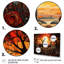 African Vibrant Pastel - Art africain, reproduction d'art mural-515241304-515241305