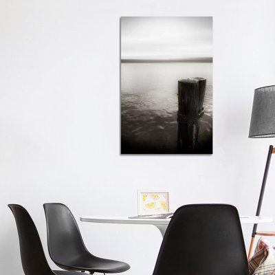 View From Pier, Alki Beach, Seattle by Savanah Plank - Wrapped Canvas Print