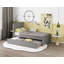 Lit plateforme simple avec lit gigogne simple-1731819449