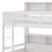 Bunk Bed With Built-In Shelves Beside Both Upper And Down Bed And Storage Drawer-105762704